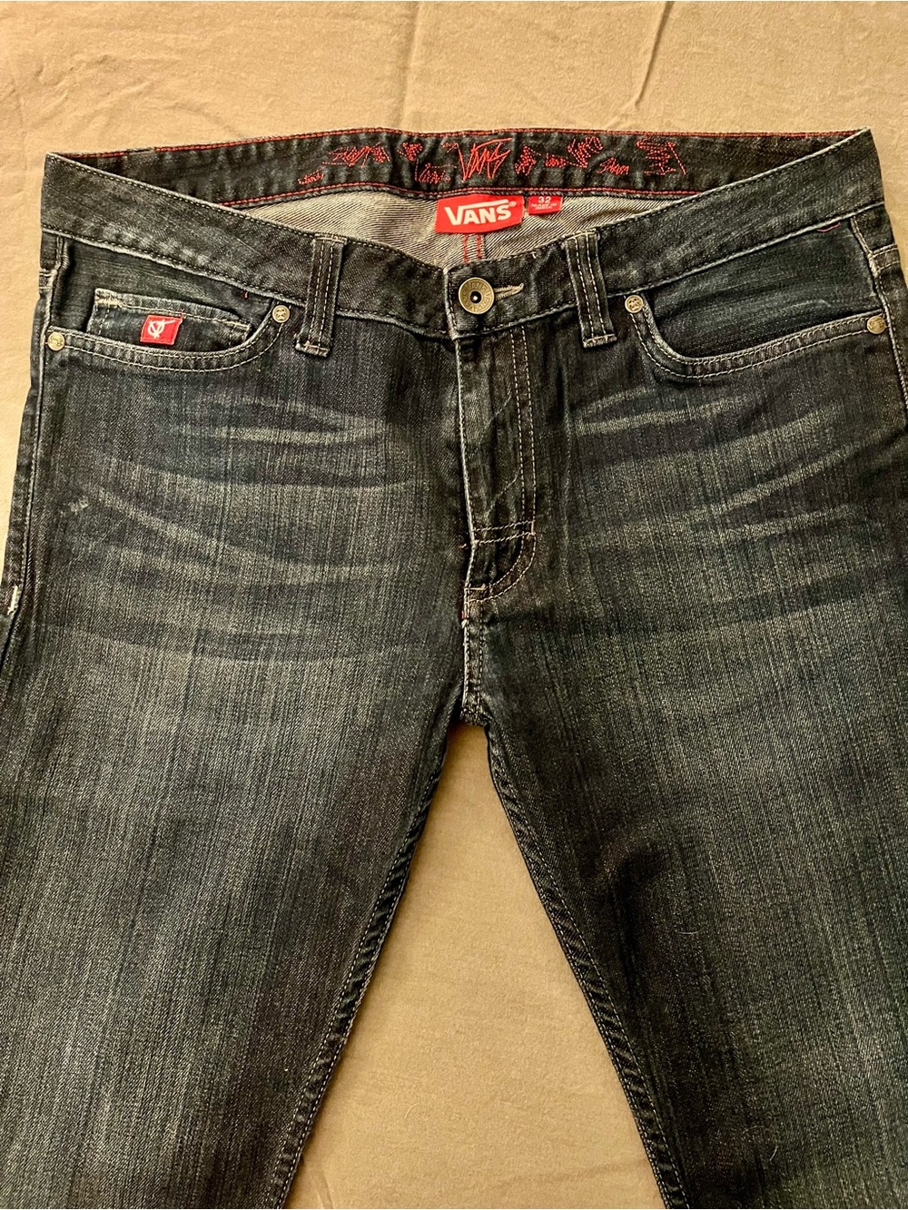 Vans Men’s Dark Wash Jeans 32x34